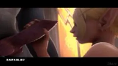 Оборотень и эльфиечка