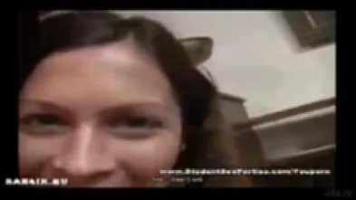 Русская студентка напилась