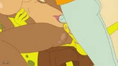 Спанч Боб и Сквидвард трахают Сэнди